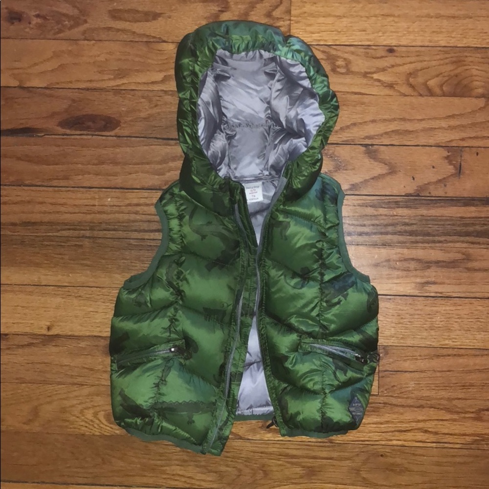 Zara Baby Boy Bubble Vest with Hood